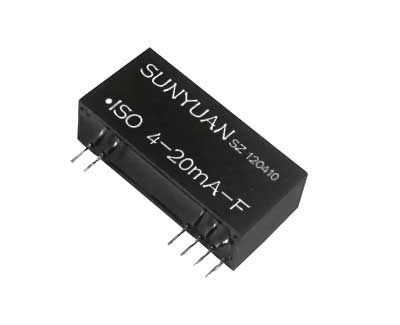 2、ISO 4-20mA-F/ISOS 4-20mA-F/ISOH 4-20mA-F系列兩線制無源型回路饋電4-20mA信號隔離配電器