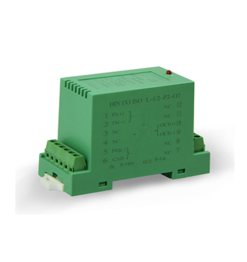 32、DIN ISO L -U(A)-P-O 系列0-1A模擬大電流輸出型比例調(diào)節(jié)控制隔離放大器