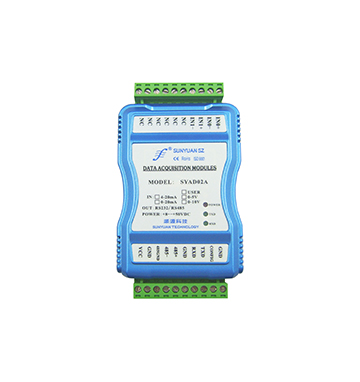 5、ISO AD02/ISO AD04系列2路-4路輸入各通道隔離型防竄擾智能傳感器模塊